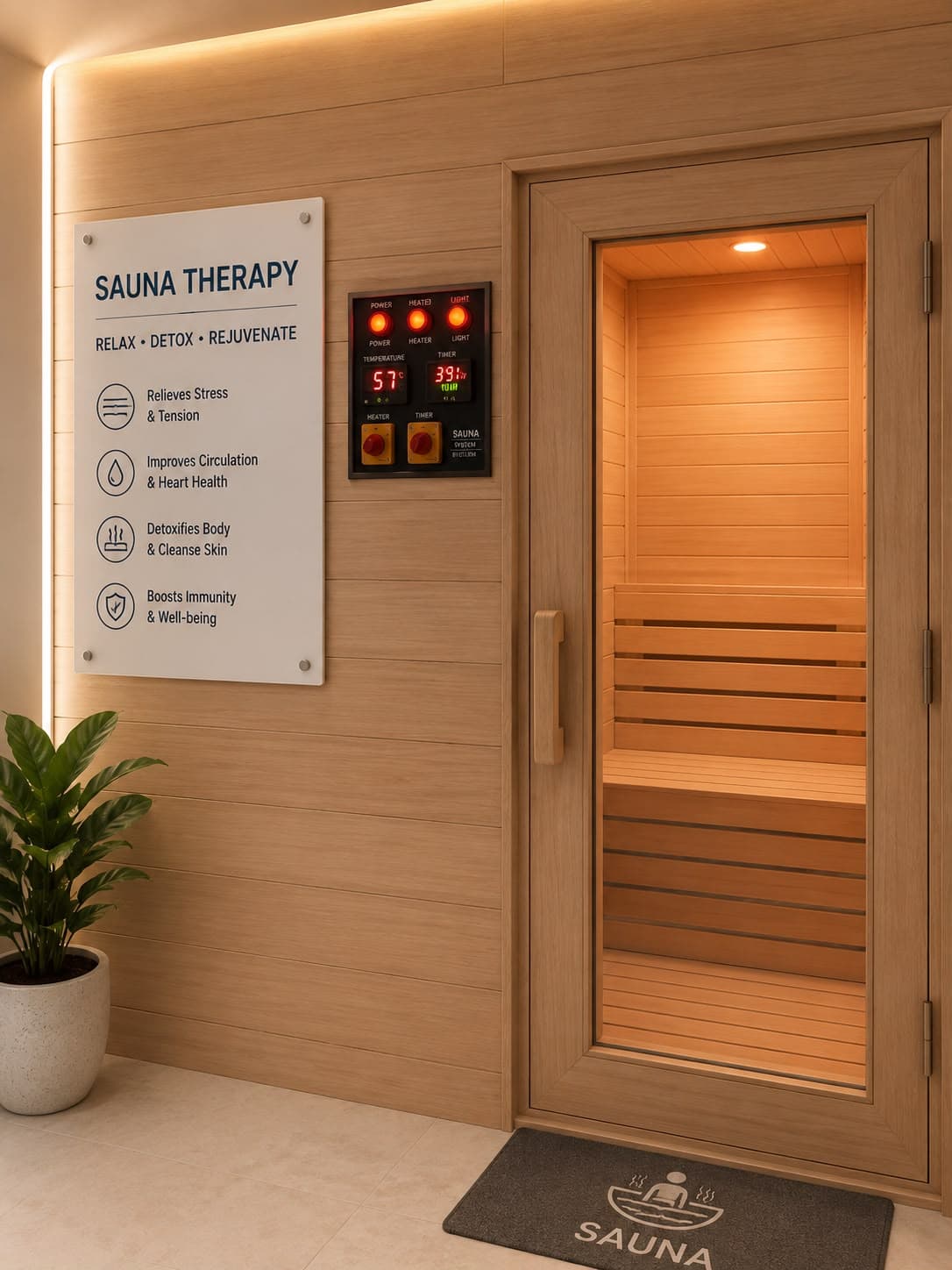 Far-Infrared Sauna